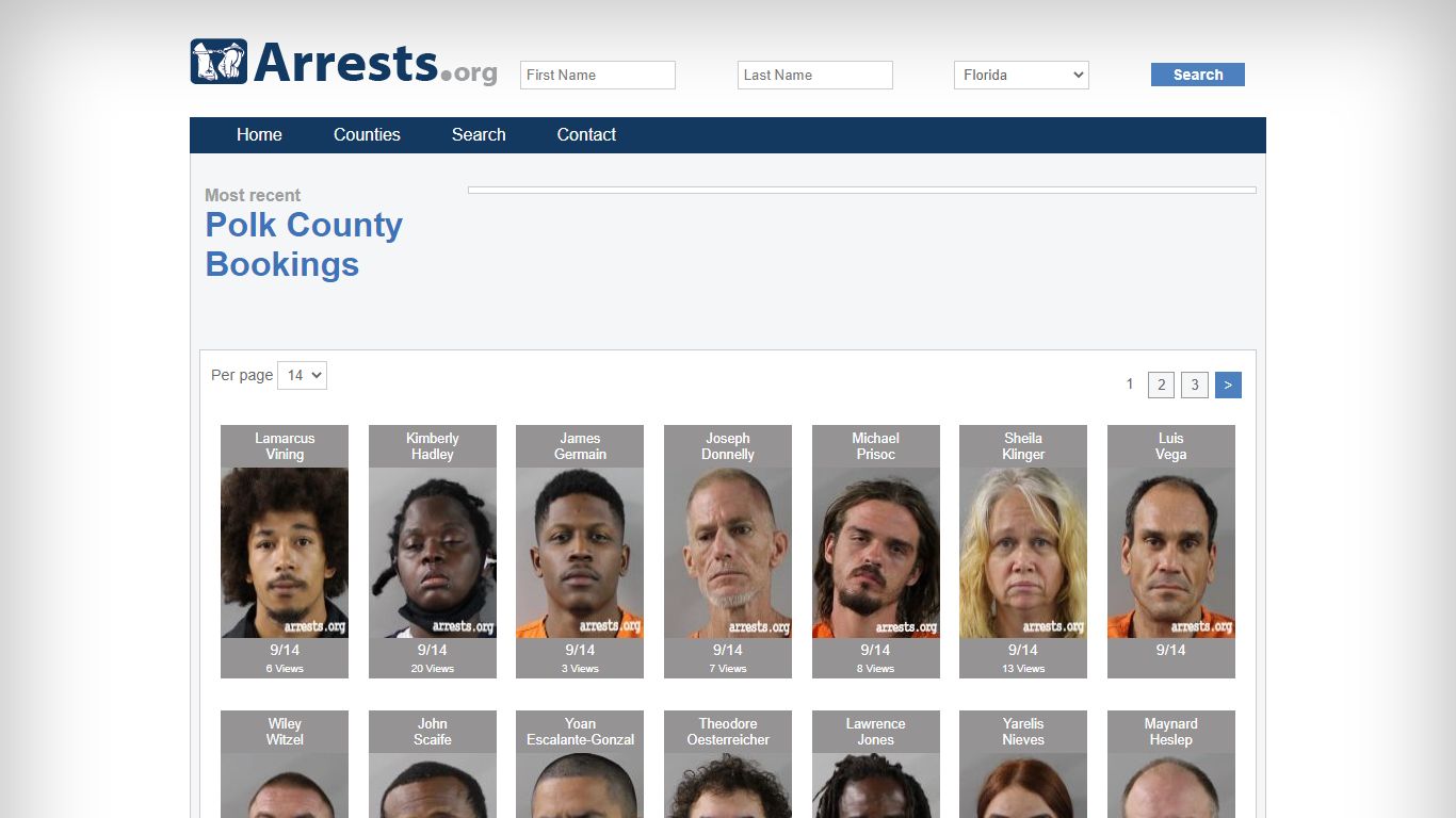 Polk County Arrests and Inmate Search